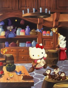 Hello Kitty in Cinderella